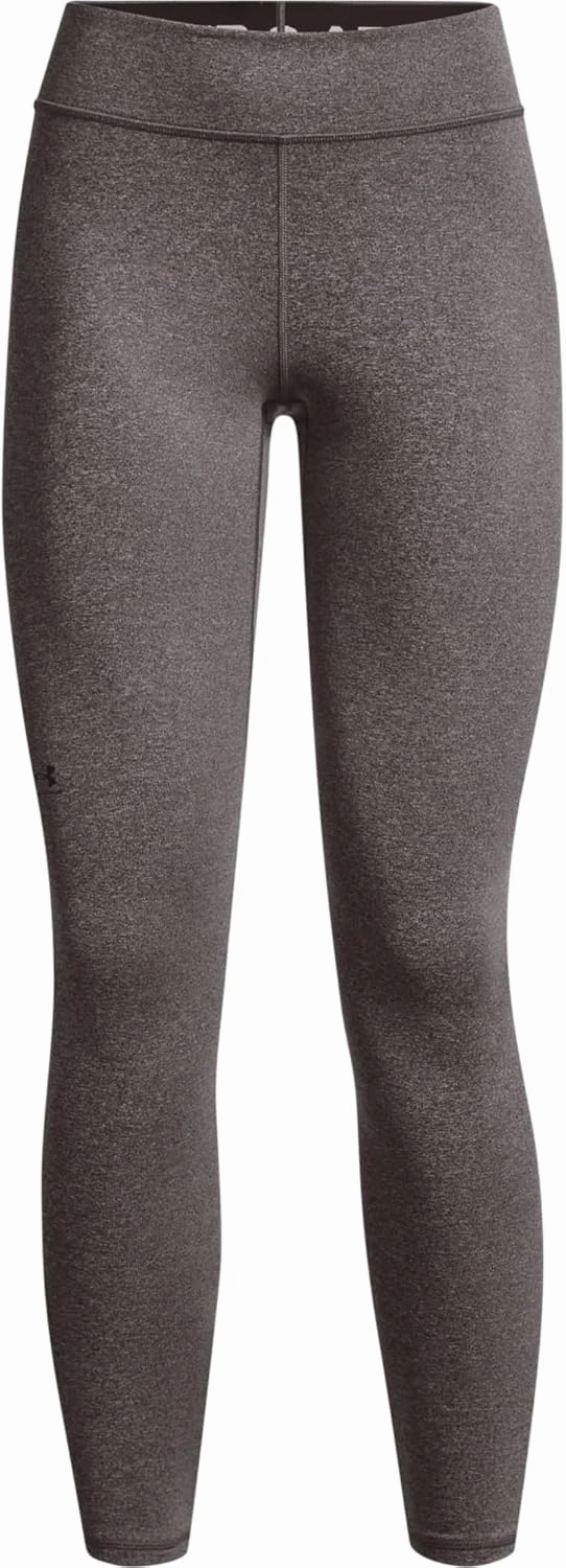 Under Armour Womens Authentics Leggings, Charcoal Light Heather (019)/Black, Small