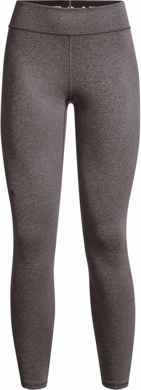 Under Armour Womens Authentics Leggings, Charcoal Light Heather (019)/Black, Small