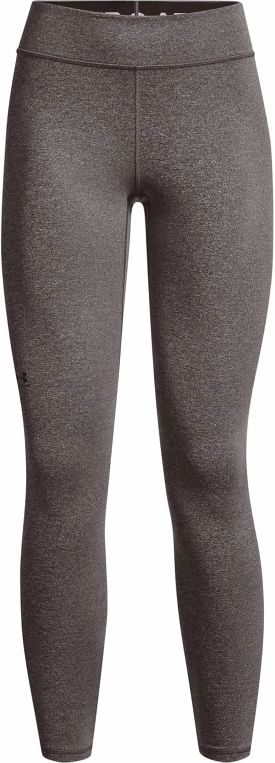 Under Armour Womens Authentics Leggings, Charcoal Light Heather (019)/Black, Small