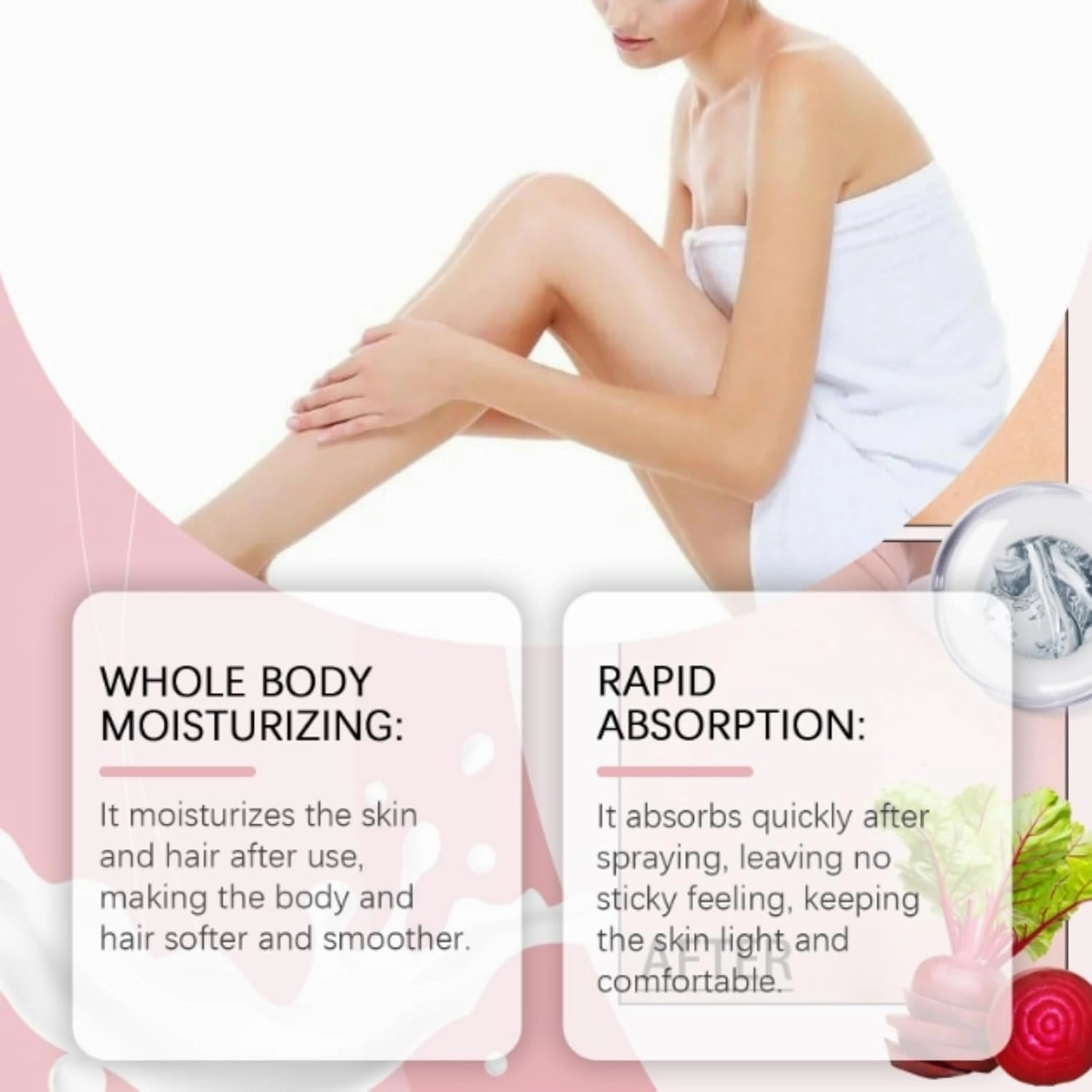 Vanilla Cream Puff Body Milk Mist, 2025 New Duo Bodys Mist - 8New Scents, Hydrating And Moisturizing Spray, Long-Lasting Fragrance, Body and Hair Spray (Hot chocolate)