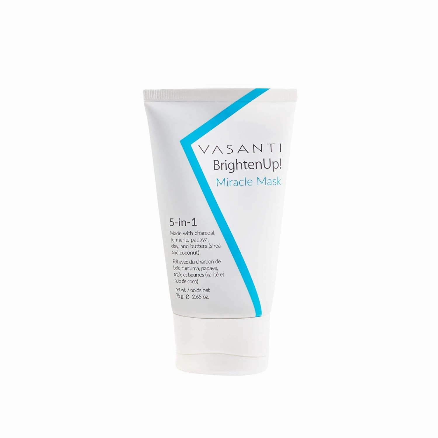 VASANTI Miracle Mask (75g) - Hydrates Brightens Softens Paraben Free Vegan Facial Skincare - Get Fresh and Radiant Skin now