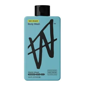 W By Jake Paul Body Wash - Exfoliating - Hydrating - Wave Breaker - 18 fl oz