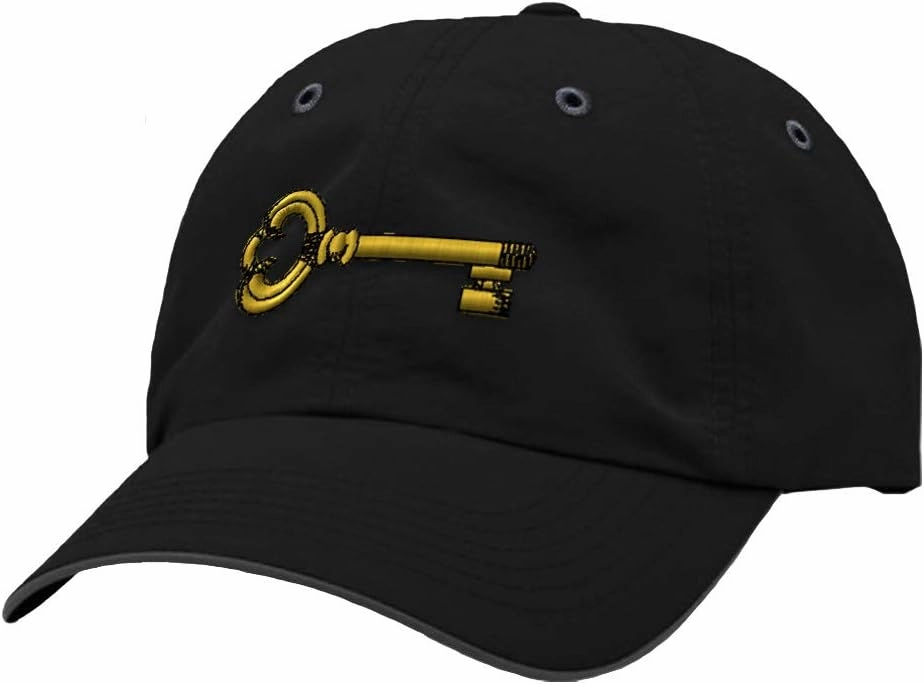 Water Repellent Winter Running Cap Locksmith A Embroidery Polyester Richardson Hat Hook & Loop Black/Charcoal One Size