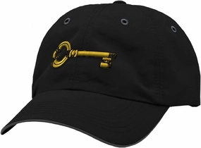 Water Repellent Winter Running Cap Locksmith A Embroidery Polyester Richardson Hat Hook & Loop Black/Charcoal One Size