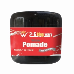 Wave Pomade 4oz – Natural Hair Pomade for Men & Women – With Black Castor, Olive & Coconut Oil – Promotes Hair Growth, Shine & Strong Hold – Nourishes Scalp