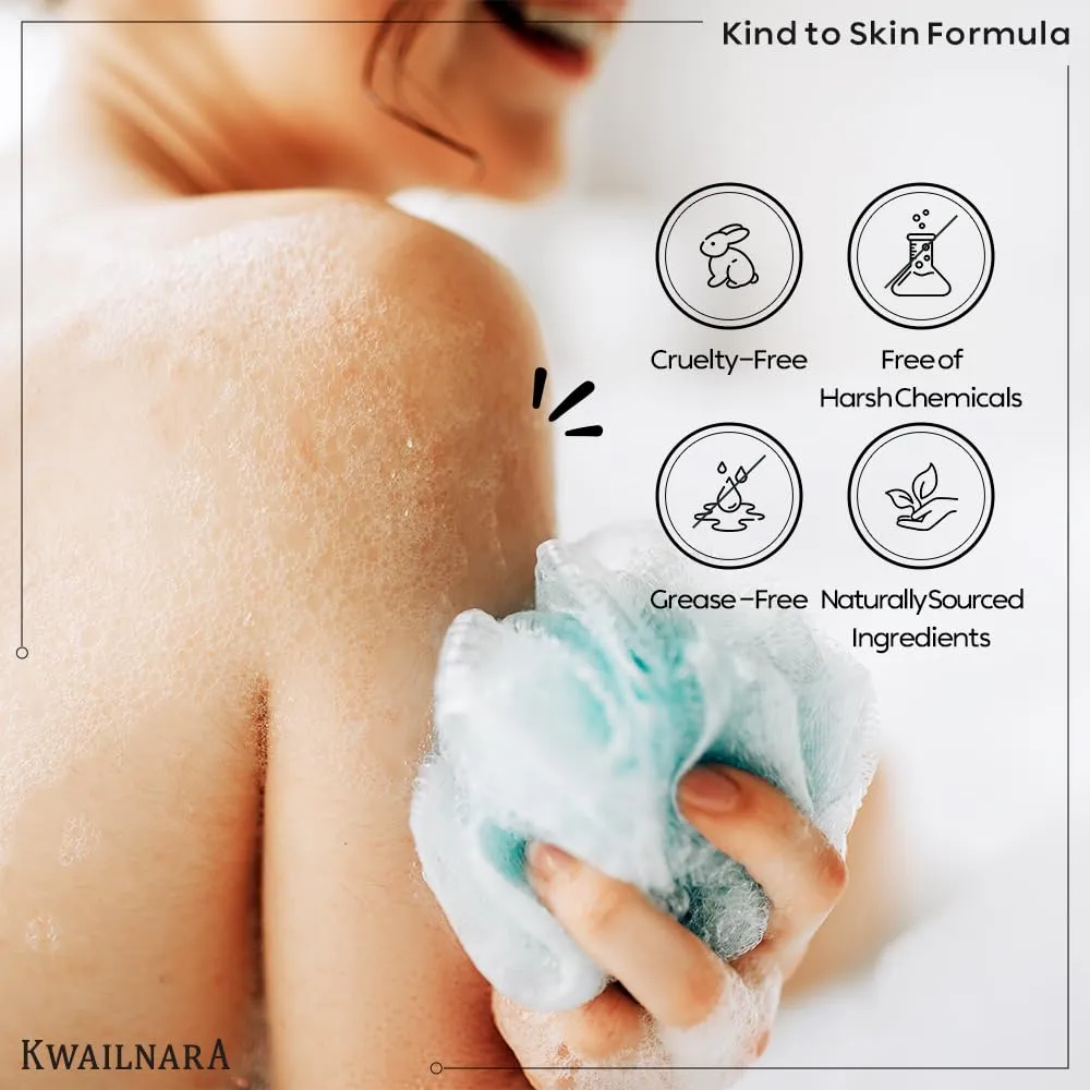 WELCOS Kwailnara Coconut Milk Body Lotion & Body Wash Set – Deeply Hydrating & Refreshing Korean Skincare Set with Coconut Extract, 560g / 19.75oz Each