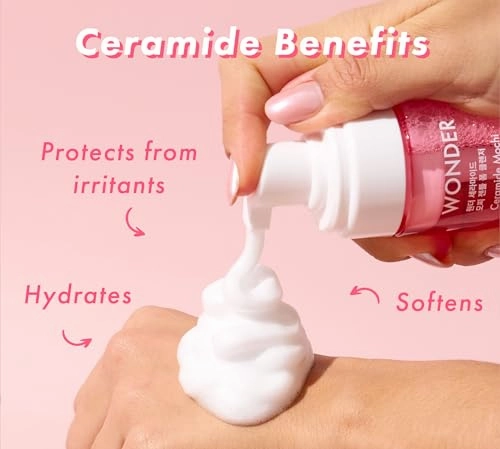 Wonder Ceramide Mochi Gentle Micellar Foam Cleanser
