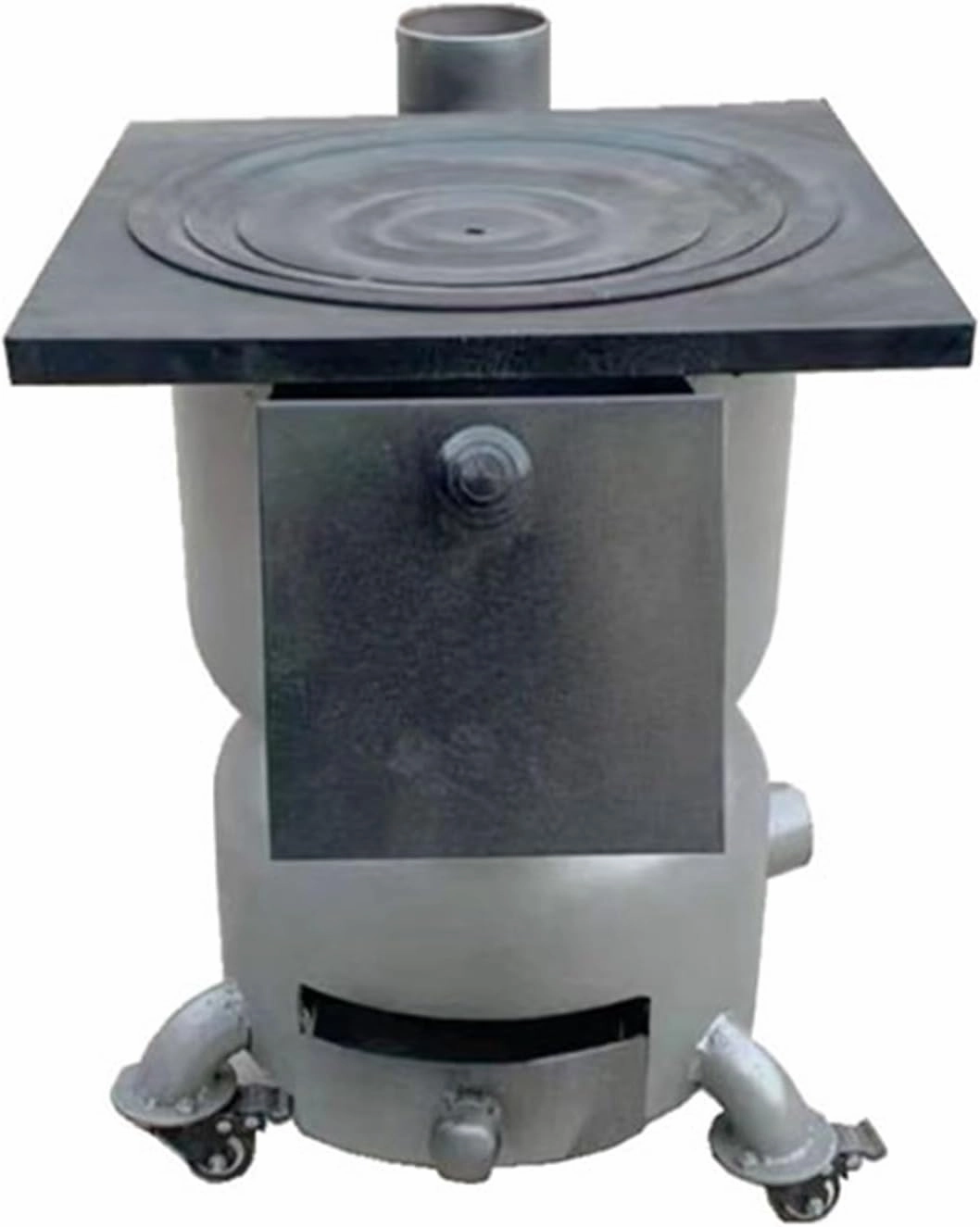 Wood Burning Stove, Firewood Heating Stove, Cold Rolled Steel,Fixed Bracket/Movable Universal Wheel/Extended Side Plate,for 2 to 3 People Outdoor Picnic,Camping, Travel