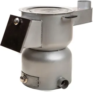 YVYKFZD Portable Camping Stove Set, Detachable Wood Stove, Outdoor Hot Tent Wood Burning Stove, for 2 to 3 People Camping, Picnic, BBQ, Hunting, Cooking (Size : 46x35cm/18.1x13.7in)